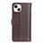 Funda de Cuero Cartera con Soporte Carcasa T23 para Apple iPhone 15