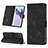 Funda de Cuero Cartera con Soporte Carcasa Y01B para Motorola Moto Edge X30 Pro 5G