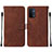 Funda de Cuero Cartera con Soporte Carcasa Y01B para OnePlus Nord N200 5G