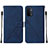 Funda de Cuero Cartera con Soporte Carcasa Y01B para OnePlus Nord N200 5G