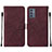 Funda de Cuero Cartera con Soporte Carcasa Y01B para Samsung Galaxy F34 5G