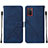 Funda de Cuero Cartera con Soporte Carcasa Y01B para Samsung Galaxy M02s