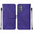 Funda de Cuero Cartera con Soporte Carcasa Y01B para Samsung Galaxy Quantum2 5G