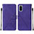 Funda de Cuero Cartera con Soporte Carcasa Y01B para Samsung Galaxy S20