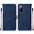 Funda de Cuero Cartera con Soporte Carcasa Y01B para Samsung Galaxy S20 FE 4G