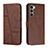 Funda de Cuero Cartera con Soporte Carcasa Y01X para Motorola Moto Edge S30 5G