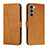 Funda de Cuero Cartera con Soporte Carcasa Y01X para Motorola Moto Edge S30 5G