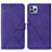 Funda de Cuero Cartera con Soporte Carcasa Y02B para Apple iPhone 16 Pro Max