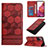 Funda de Cuero Cartera con Soporte Carcasa Y06B para Samsung Galaxy S20 FE 4G