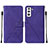 Funda de Cuero Cartera con Soporte Carcasa Y07B para Samsung Galaxy S22 Plus 5G