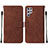 Funda de Cuero Cartera con Soporte Carcasa Y07B para Samsung Galaxy S23 Ultra 5G