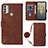 Funda de Cuero Cartera con Soporte Carcasa YB1 para Nokia C31