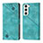 Funda de Cuero Cartera con Soporte Carcasa YB1 para Samsung Galaxy S22 5G