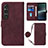 Funda de Cuero Cartera con Soporte Carcasa YB1 para Sony Xperia 1 V