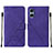 Funda de Cuero Cartera con Soporte Carcasa YB1 para Sony Xperia 5 V