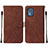 Funda de Cuero Cartera con Soporte Carcasa YB2 para Nokia C02