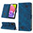 Funda de Cuero Cartera con Soporte Carcasa YB2 para Samsung Galaxy M02s