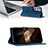 Funda de Cuero Cartera con Soporte Carcasa YB2 para Samsung Galaxy S24 5G