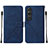 Funda de Cuero Cartera con Soporte Carcasa YB2 para Sony Xperia 1 V