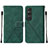 Funda de Cuero Cartera con Soporte Carcasa YB2 para Sony Xperia 1 V