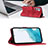 Funda de Cuero Cartera con Soporte Carcasa YB4 para Samsung Galaxy Quantum4 5G