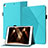 Funda de Cuero Cartera con Soporte Carcasa YX1 para Apple iPad 10.2 (2020)