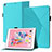 Funda de Cuero Cartera con Soporte Carcasa YX1 para Apple New iPad 9.7 (2017)