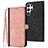 Funda de Cuero Cartera con Soporte Carcasa YX1 para Samsung Galaxy S22 Ultra 5G