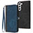 Funda de Cuero Cartera con Soporte Carcasa YX1 para Samsung Galaxy S23 Plus 5G