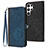 Funda de Cuero Cartera con Soporte Carcasa YX1 para Samsung Galaxy S23 Ultra 5G