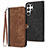 Funda de Cuero Cartera con Soporte Carcasa YX1 para Samsung Galaxy S24 Ultra 5G