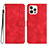 Funda de Cuero Cartera con Soporte Carcasa YX2 para Apple iPhone 15 Pro Max