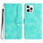 Funda de Cuero Cartera con Soporte Carcasa YX2 para Apple iPhone 15 Pro Max