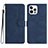 Funda de Cuero Cartera con Soporte Carcasa YX2 para Apple iPhone 15 Pro Max