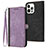 Funda de Cuero Cartera con Soporte Carcasa YX3 para Apple iPhone 13 Pro Max