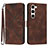 Funda de Cuero Cartera con Soporte Carcasa YX3 para Samsung Galaxy S22 5G