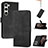 Funda de Cuero Cartera con Soporte Carcasa YX4 para Samsung Galaxy S22 5G