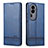 Funda de Cuero Cartera con Soporte Carcasa YZ1 para Oppo Reno10 Pro+ Plus 5G