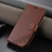 Funda de Cuero Cartera con Soporte Carcasa YZ3 para Apple iPhone 14 Pro Max