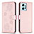 Funda de Cuero Cartera con Soporte Flores Carcasa BF1 para Xiaomi Redmi Note 12 4G