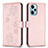 Funda de Cuero Cartera con Soporte Flores Carcasa BF1 para Xiaomi Redmi Note 12 Turbo 5G