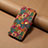 Funda de Cuero Cartera con Soporte Flores Carcasa MT2 para Samsung Galaxy A53 5G