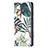 Funda de Cuero Cartera con Soporte Flores Carcasa para Apple iPhone 13 Multicolor