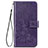 Funda de Cuero Cartera con Soporte Flores Carcasa para Samsung Galaxy Note 20 5G