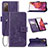 Funda de Cuero Cartera con Soporte Flores Carcasa para Samsung Galaxy S20 FE 4G