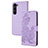 Funda de Cuero Cartera con Soporte Flores Carcasa Y01X para Samsung Galaxy S22 5G