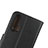 Funda de Cuero Cartera con Soporte K01 para Huawei Honor 20 Pro Negro