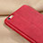 Funda de Cuero Cartera con Soporte L01 para Apple iPhone 6 Plus Rojo