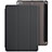 Funda de Cuero Cartera con Soporte L01 para Apple New iPad 9.7 (2018) Negro