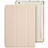 Funda de Cuero Cartera con Soporte L01 para Apple New iPad 9.7 (2018) Oro